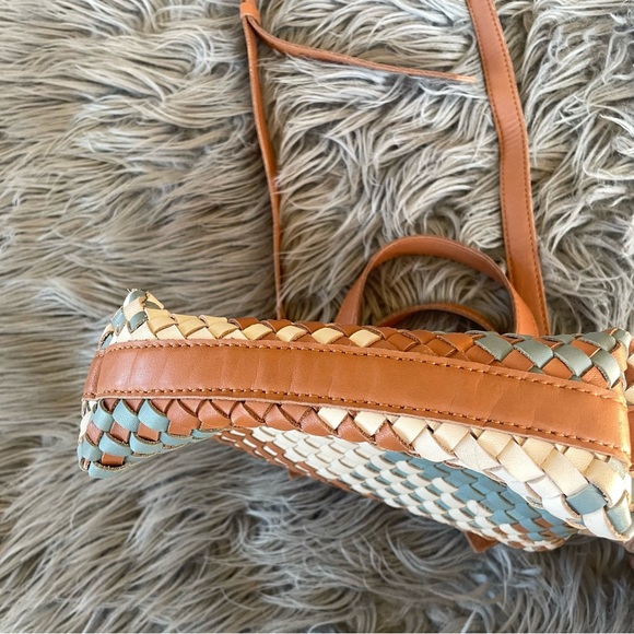 MADEWELL rare woven leather small transport crossbody - Picture 6 of 10
